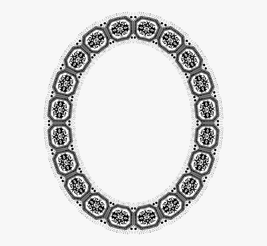 Picture Frame,body Jewelry,tableware - Frame Ellipse, Transparent Clipart