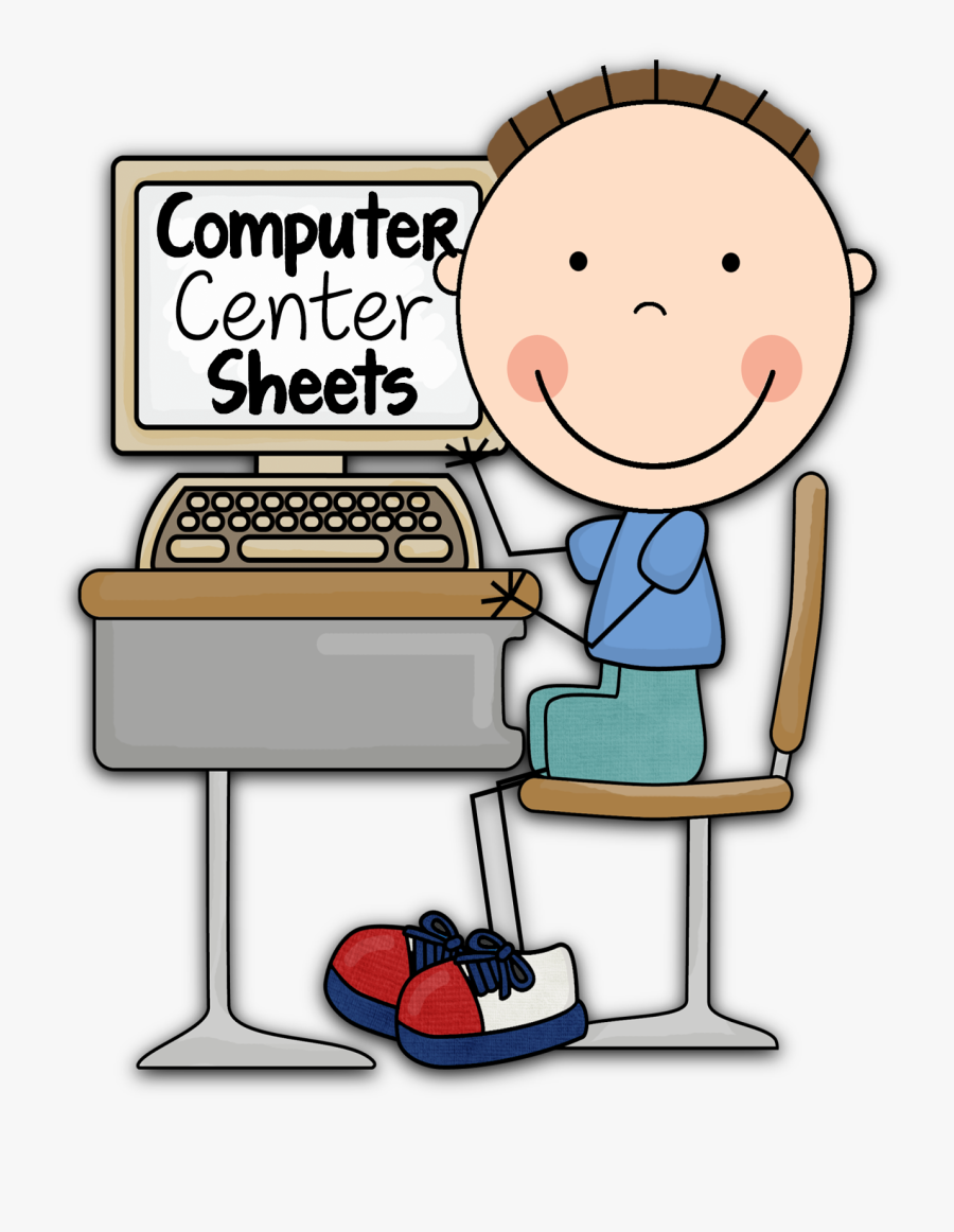 Http - //www - Teacherspayteachers - Com/store/sharing - Kid On Computer Clipart, Transparent Clipart