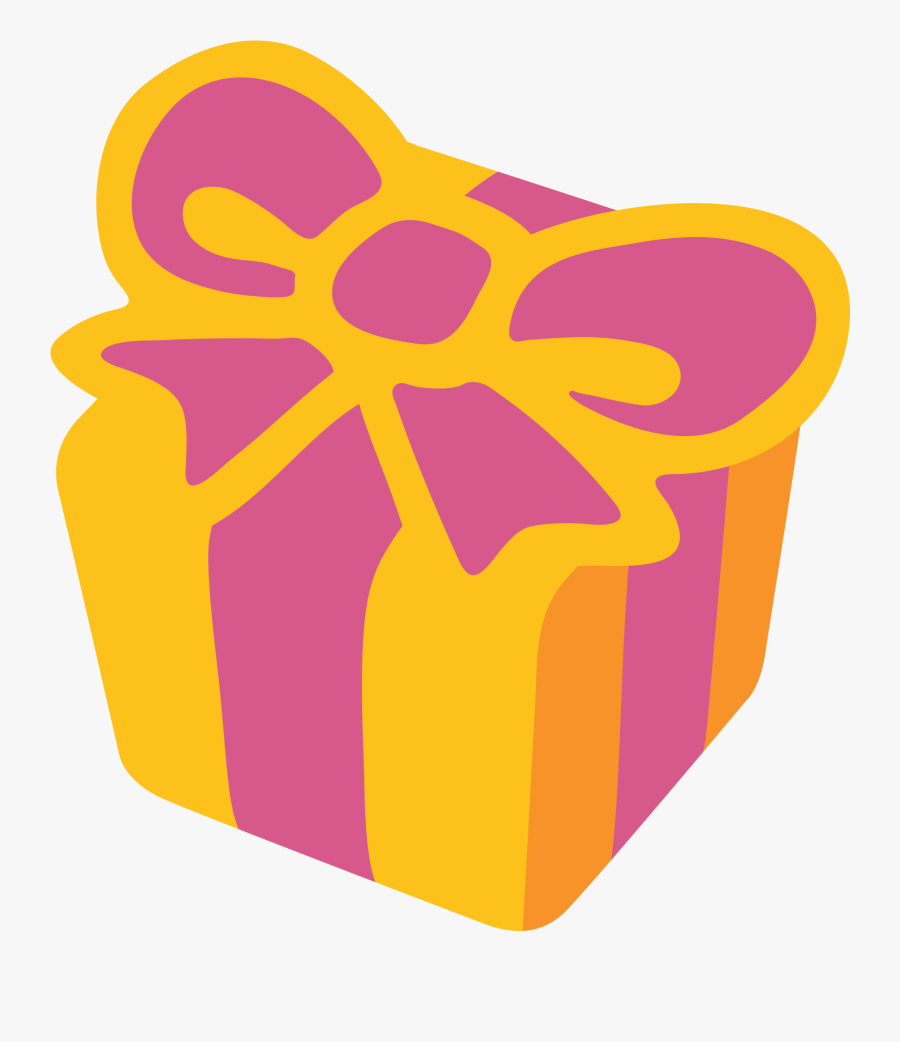 Transparent Pile Of Presents Png - Emoji Present Png, Transparent Clipart