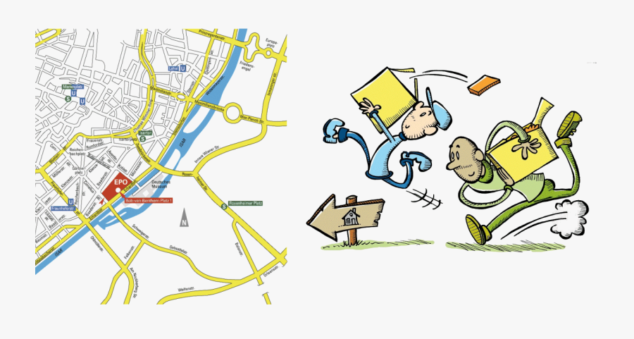 Verhuizing Kantoor, Transparent Clipart