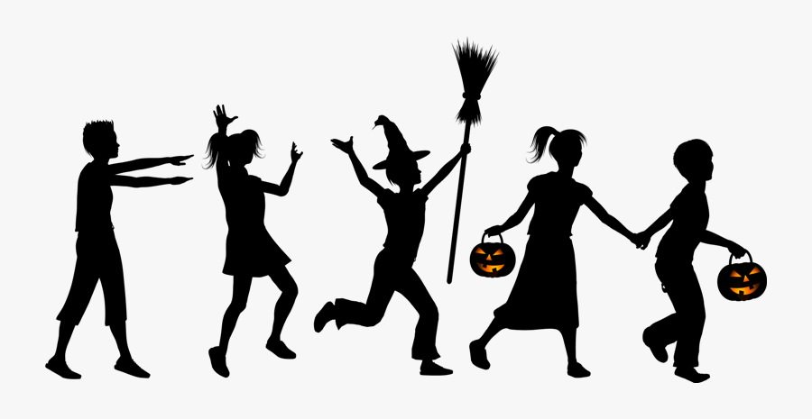 Transparent Halloween Silhouette Png - Kb 2 Anak Cukup, Transparent Clipart