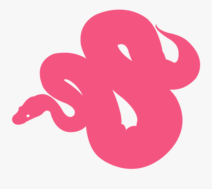 Python Silhouette, Transparent Clipart