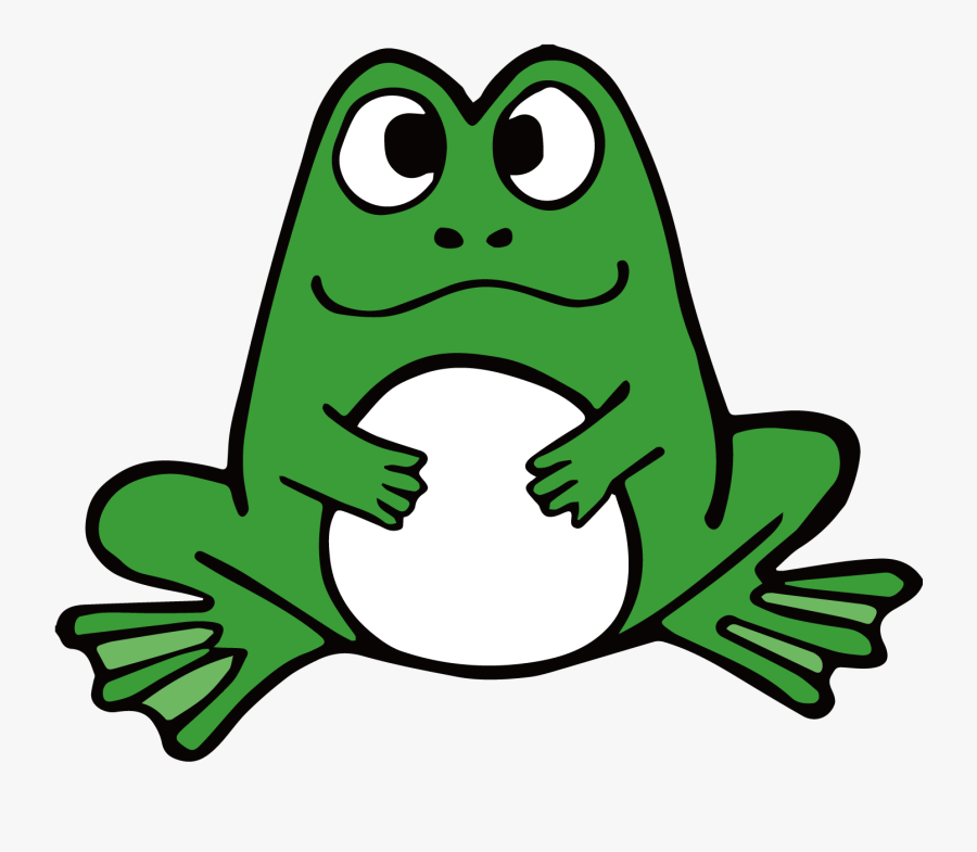 Amphibian Frog Cartoon - รูป กบ การ์ตูน น่า รัก, Transparent Clipart