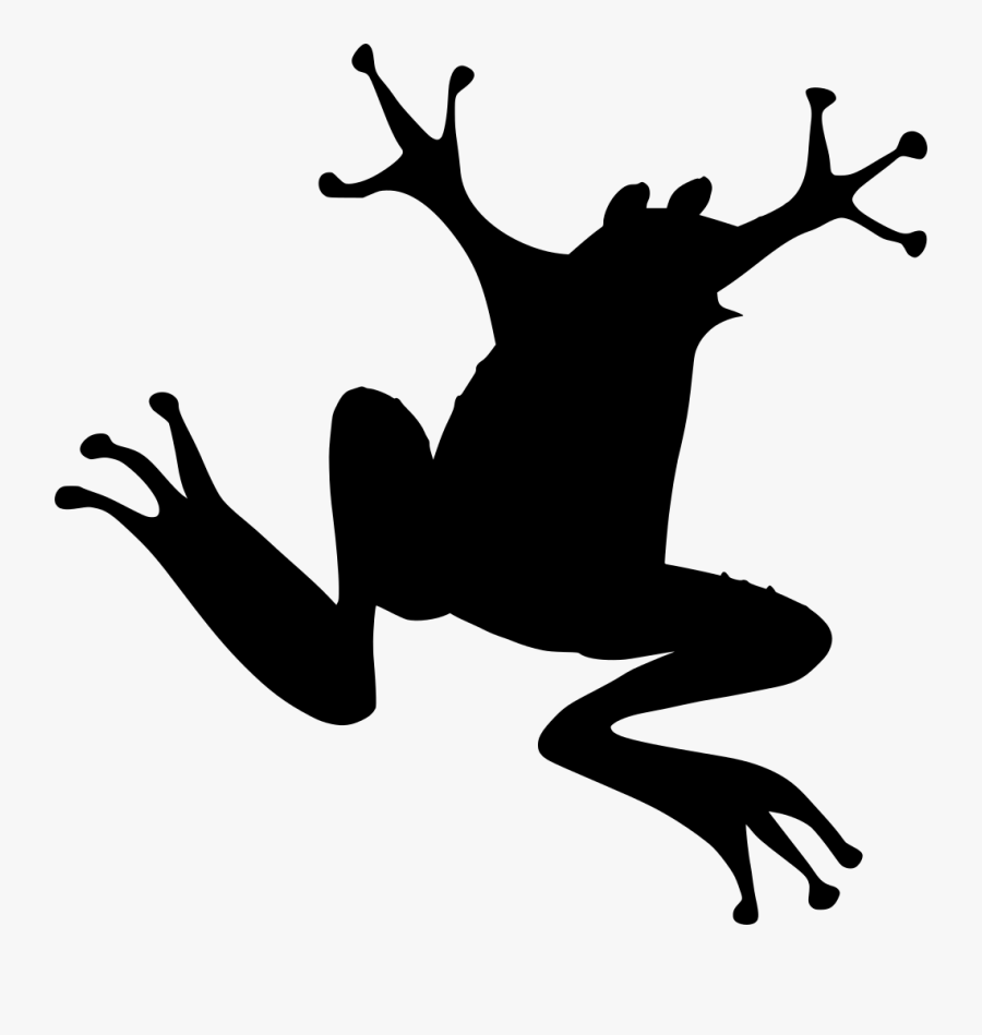 Cartoon Jumping Frog Clipart, Transparent Clipart