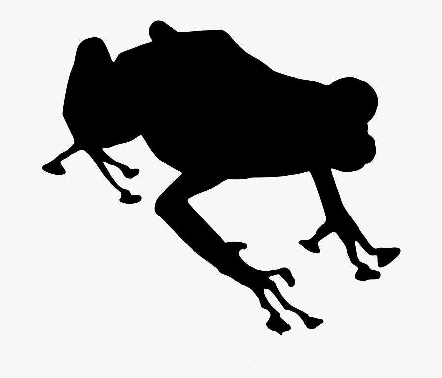 Terror Bird Silhouette, Transparent Clipart