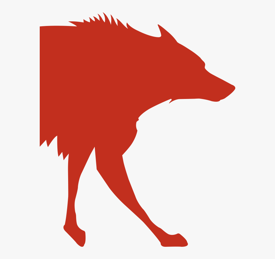 Red Fox Clip Art Silhouette Snout Fiction - Loup Rouge Pic Saint Loup, Transparent Clipart