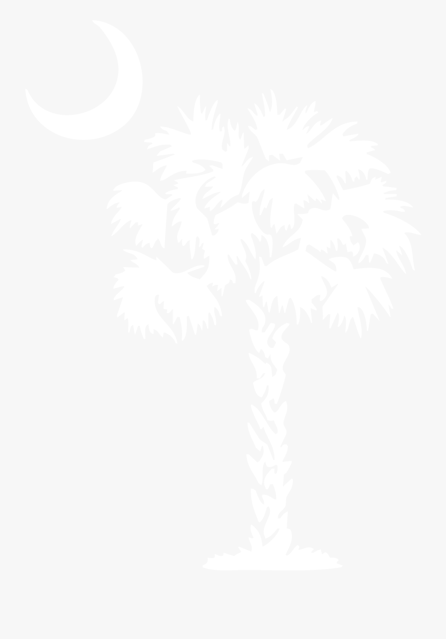 White Palm Tree With Transparent Background , Free Transparent Clipart ...