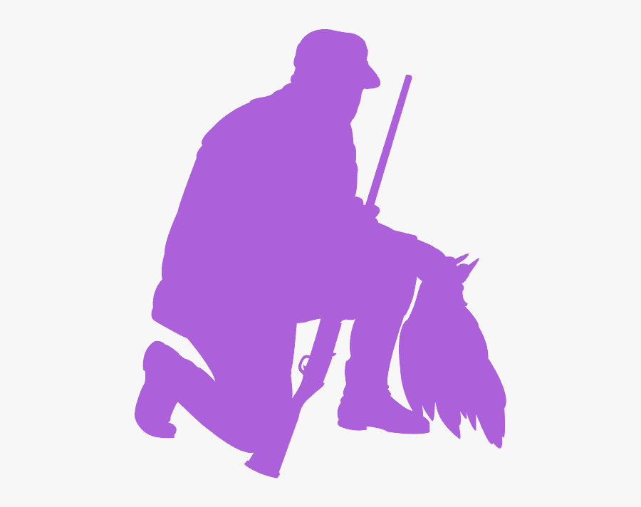 Silhueta Caçador, Transparent Clipart