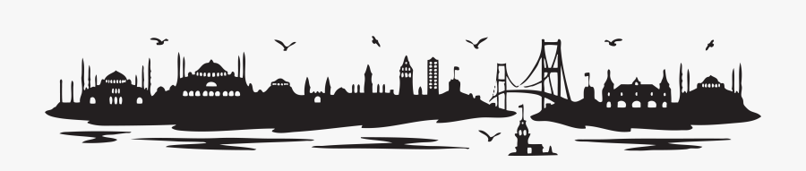 Kadıköy Silüet, Transparent Clipart