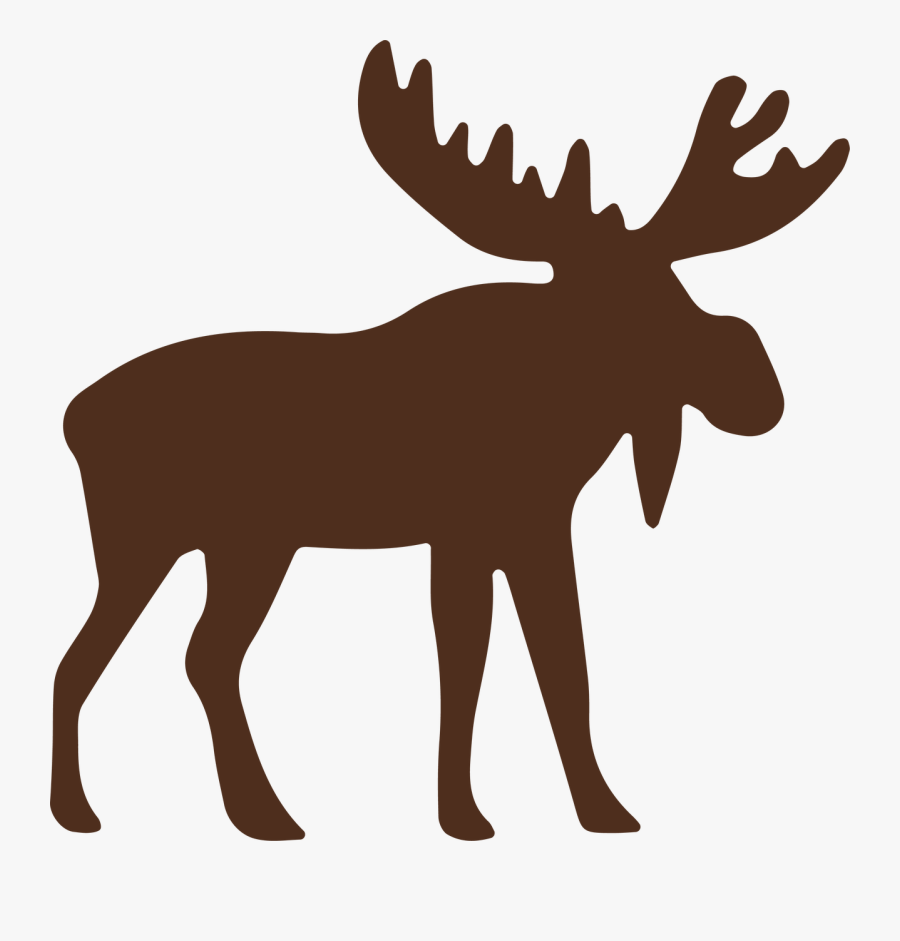 Download Transparent Moose Silhouette Png - Moose Silhouette Moose ...