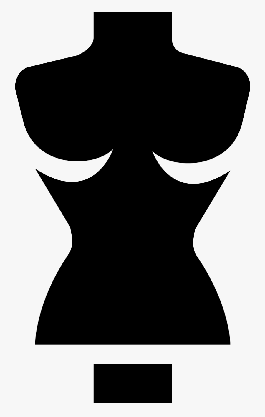 Transparent Black Woman Silhouette Png, Transparent Clipart
