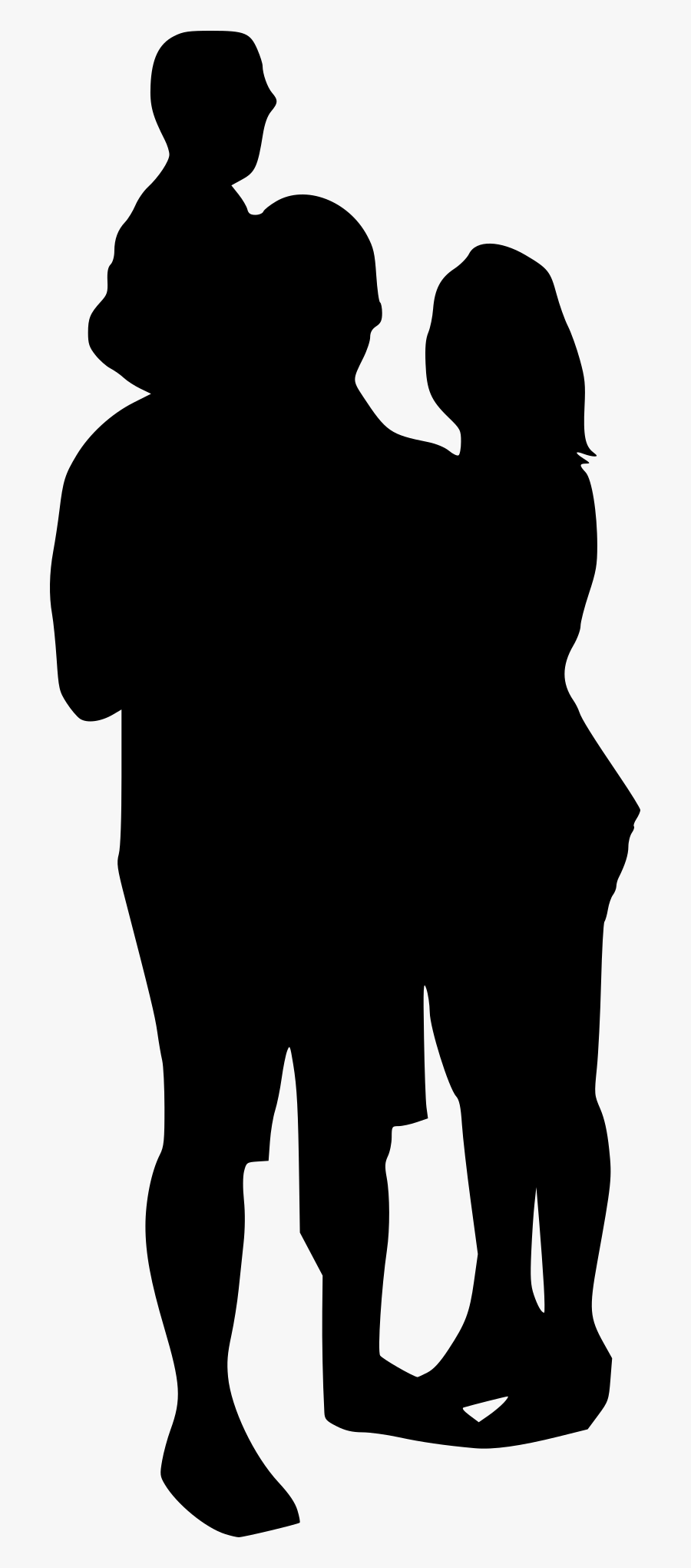 Indian People Silhouette Png, Transparent Clipart