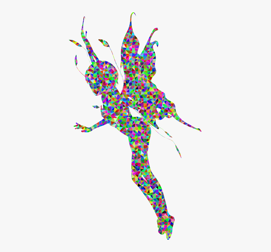 Fairy Silhouette, Transparent Clipart