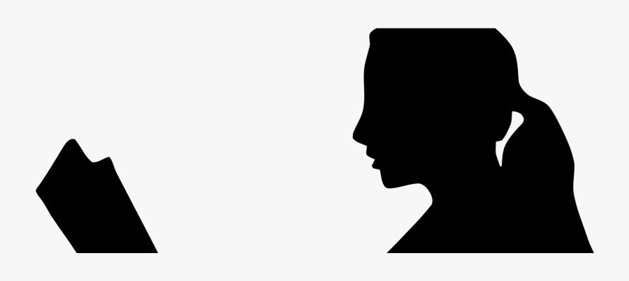 Reading Silhouette Png - Person Reading Silhouette Png, Transparent Clipart