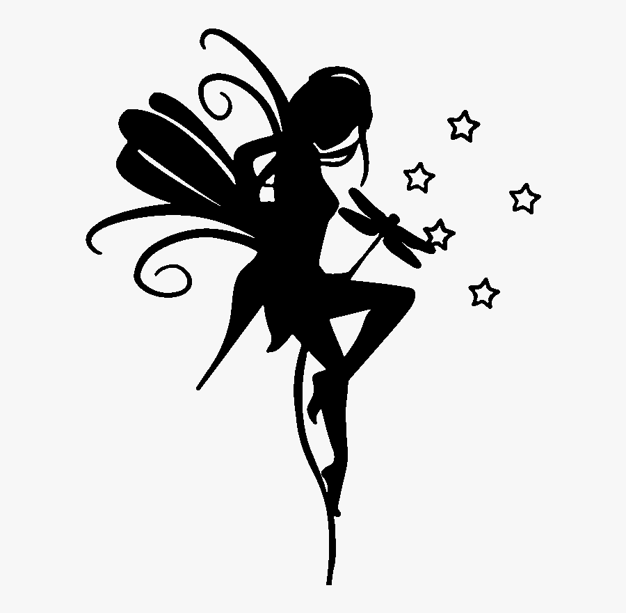 Fairy Godmother Decal Sticker Flight - Fairy Decal, Transparent Clipart