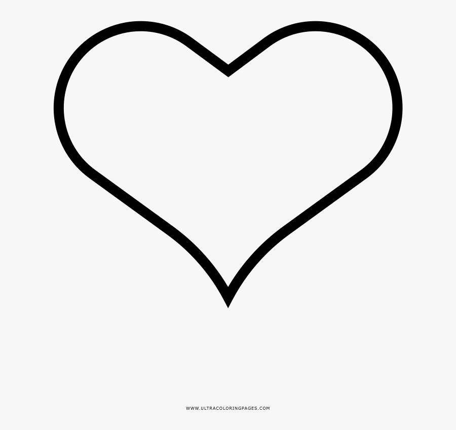 Transparent Banana Clipart Black And White - Heart, Transparent Clipart