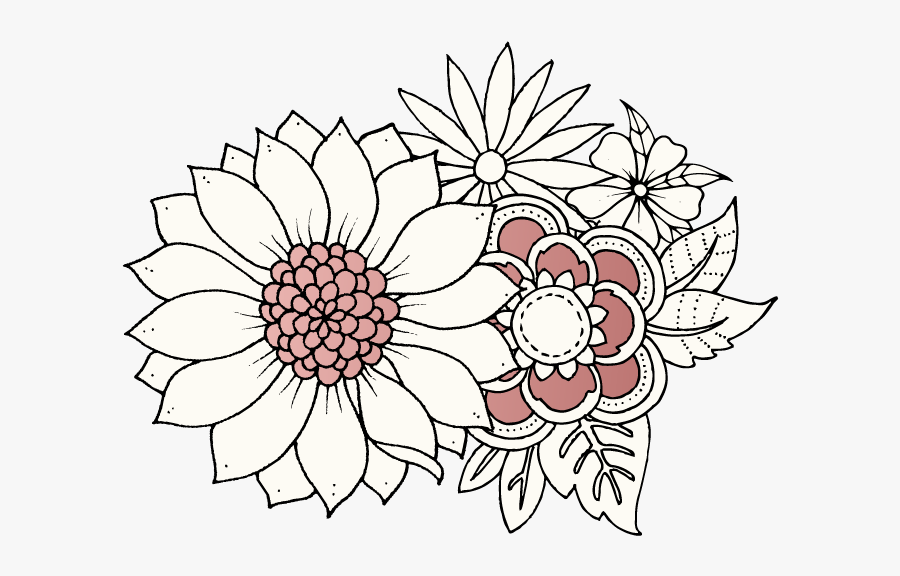 Johanna Basford Colouring Book World Of Flowers, Transparent Clipart