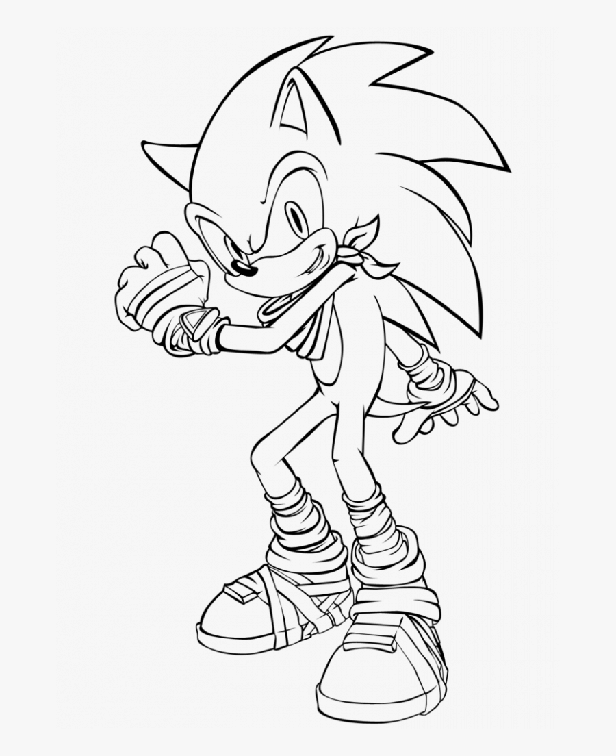 Sonic Boom Pages Clearporese - Sonic The Hedgehog Sonic Boom Coloring Pages, Transparent Clipart