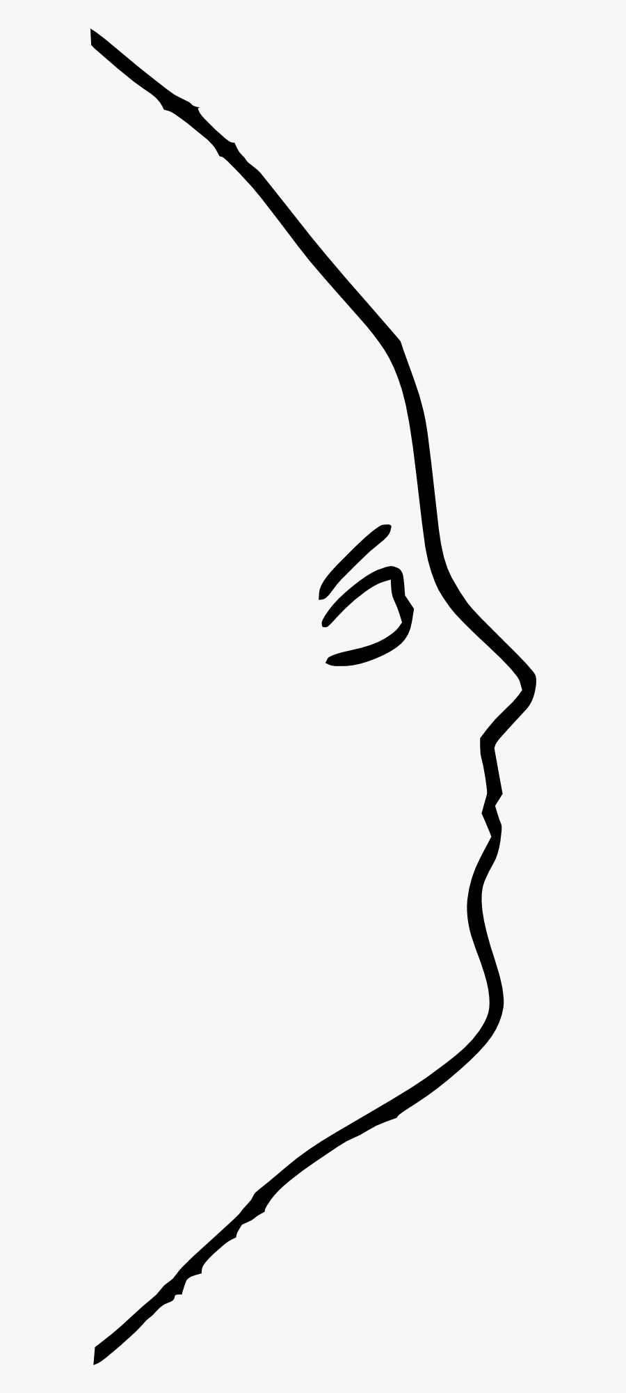 Transparent Ugly Woman Clipart - Human Face, Transparent Clipart