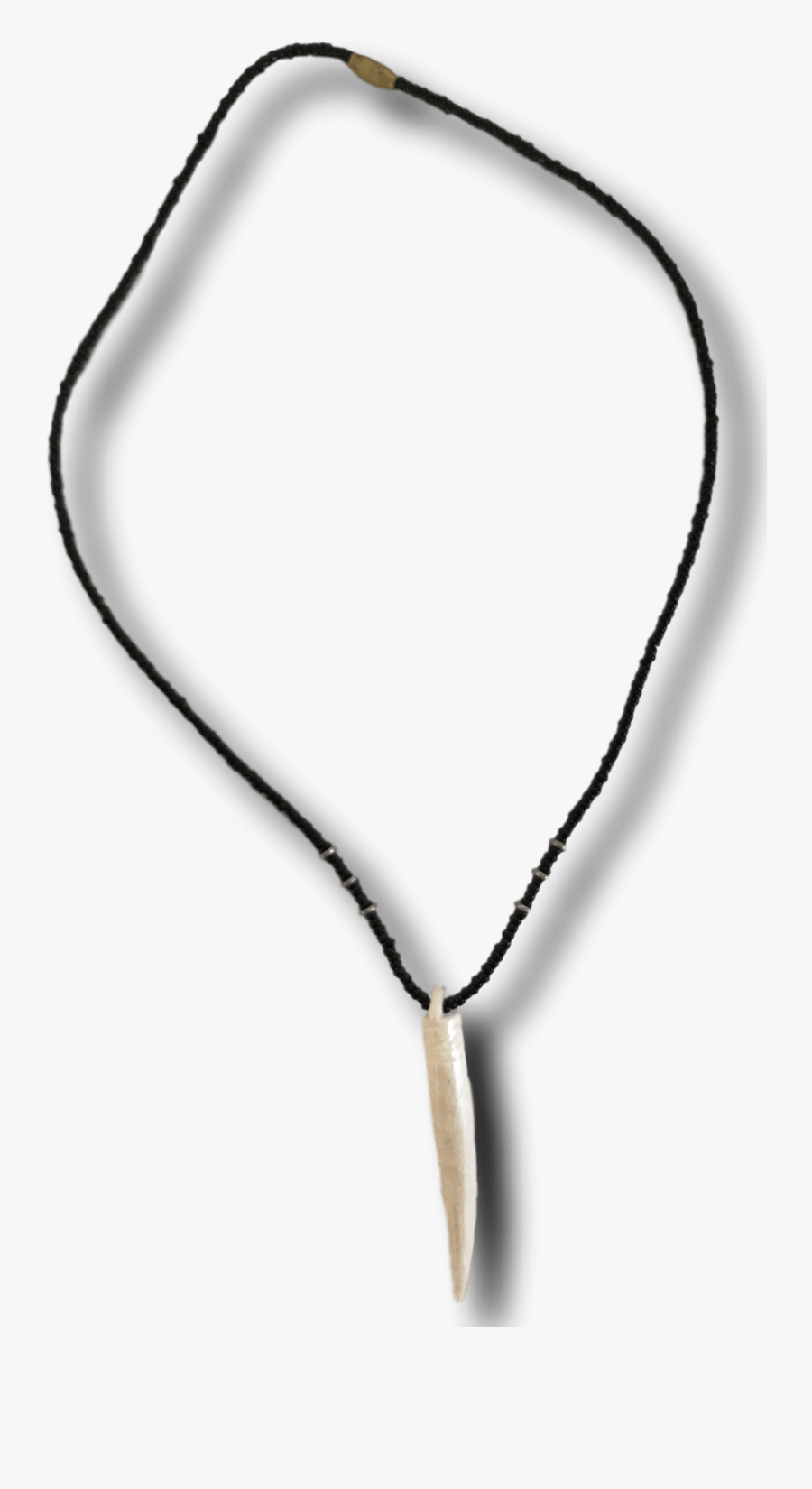 Transparent Floss Clipart Black And White - Necklace, Transparent Clipart