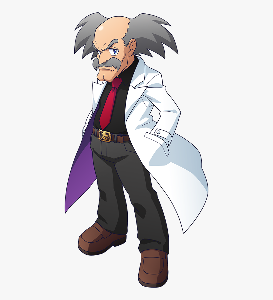 Transparent Mad Scientist Clipart - Mega Man 11 Dr Wily, Transparent Clipart