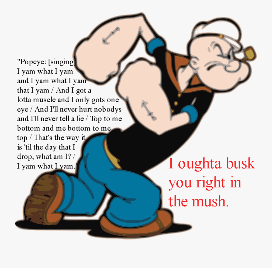 Popeye The Sailor Man , Free Transparent Clipart ClipartKey