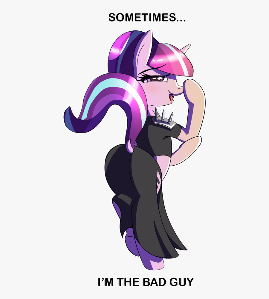Rear Clipart Looking Back - Starlight Glimmer Vs Lord Dominator, Transparent Clipart