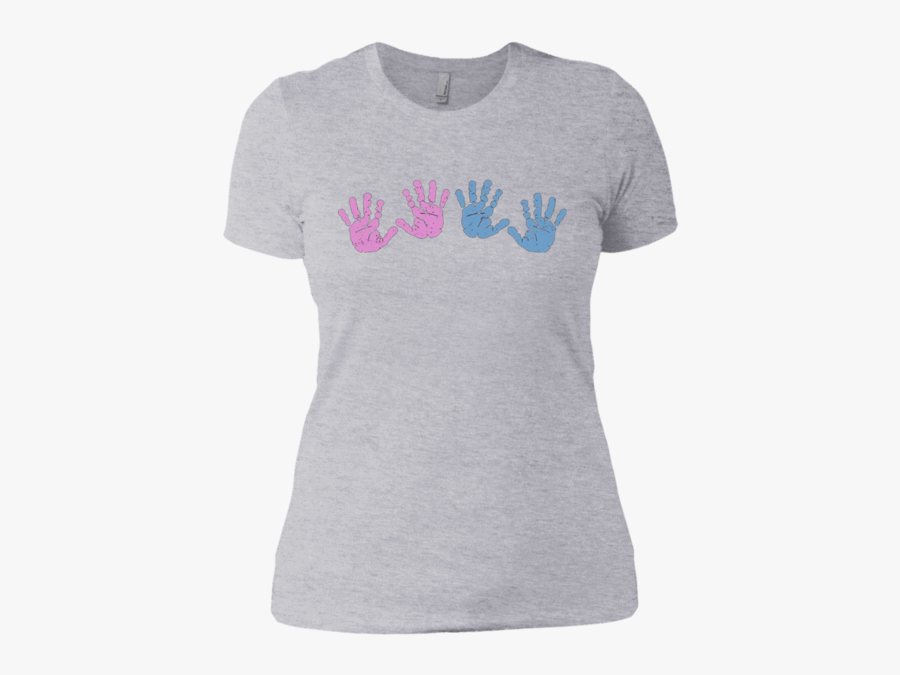Handprint Transparent Baby Girl - T Shirt Design Tagalog, Transparent Clipart