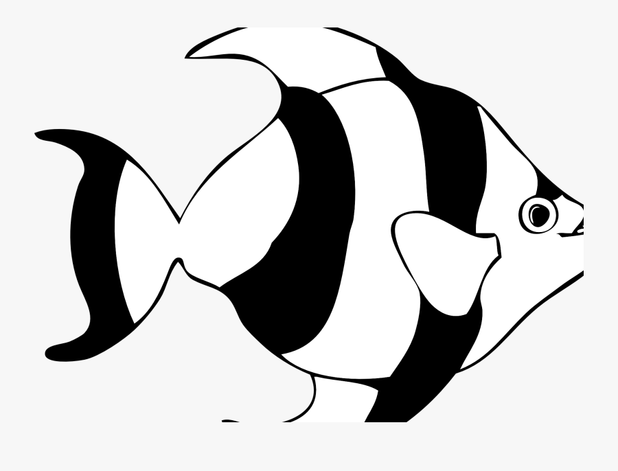 Cartoon Yellow And Black Fish , Free Transparent Clipart - ClipartKey