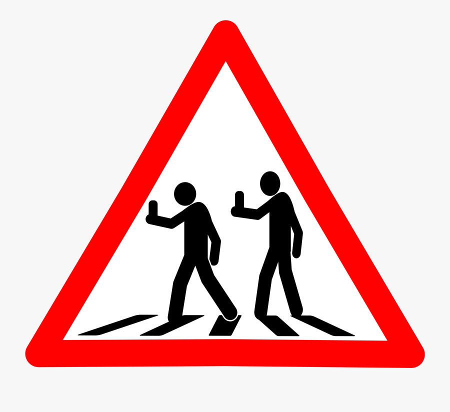 Pixabay Smombie Warnschild 1085950 960 720 - Smart Phone Zombie Icon, Transparent Clipart