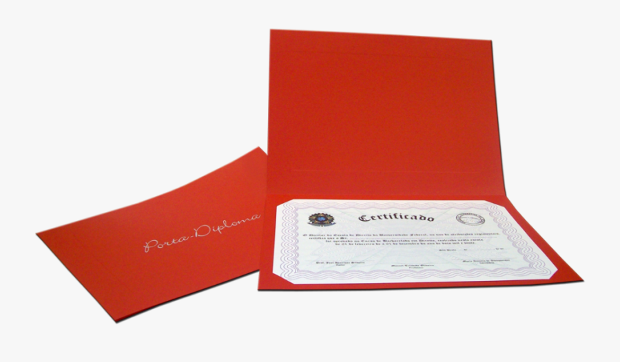 Transparent Cliparts Diplomas - Brochure, Transparent Clipart