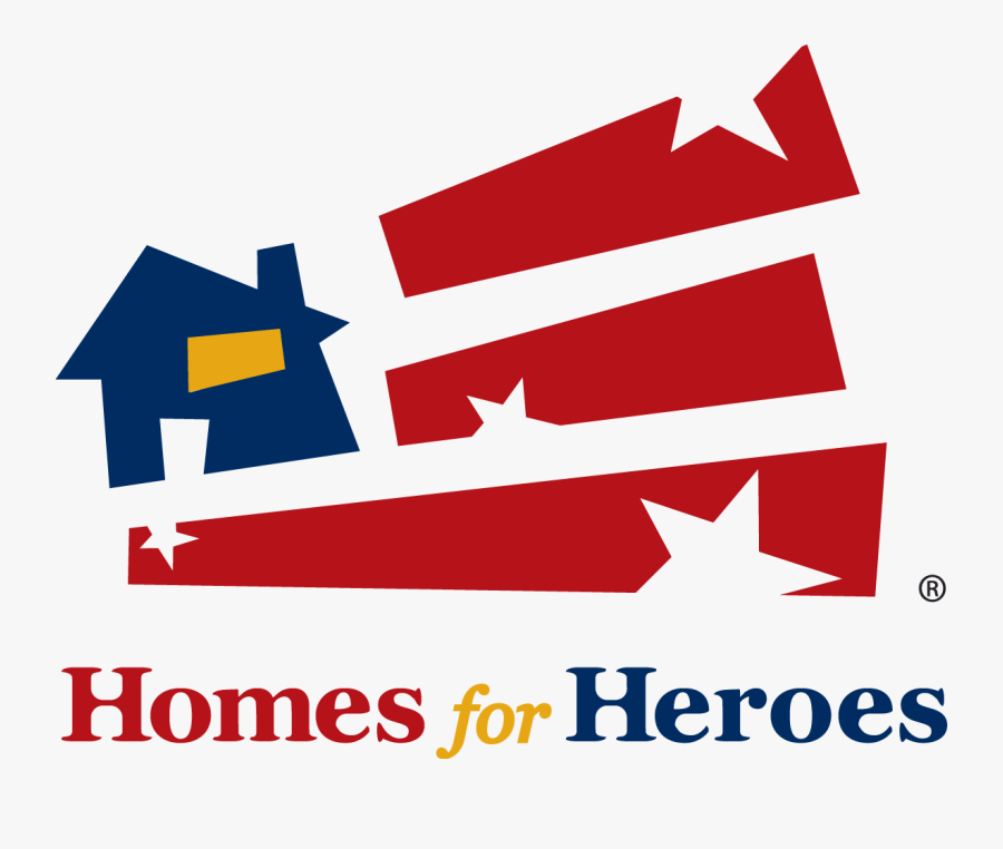 Homes For Heroes Logo, Transparent Clipart