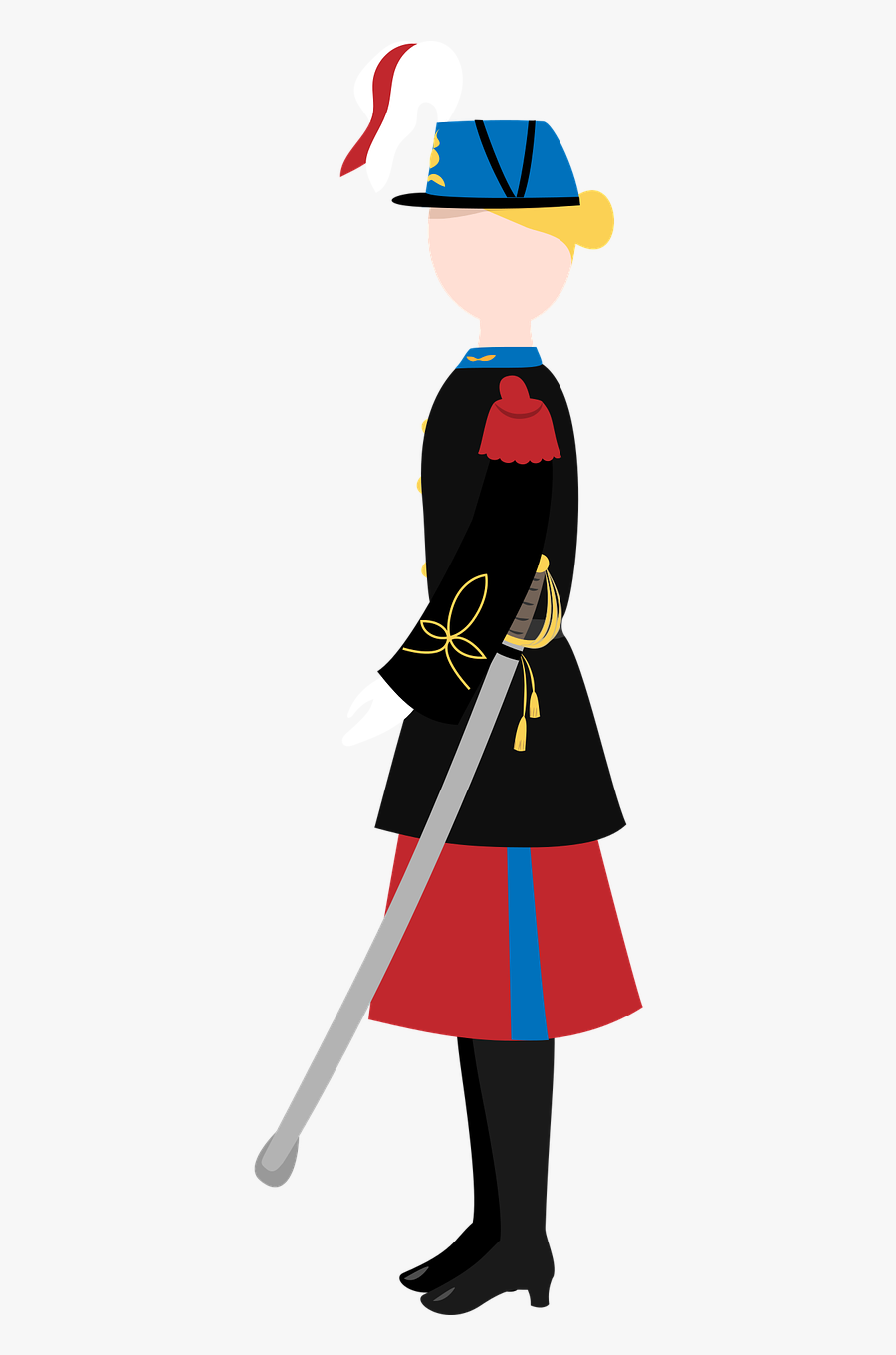 Soldier Woman Uniform Free Picture - Soldier, Transparent Clipart