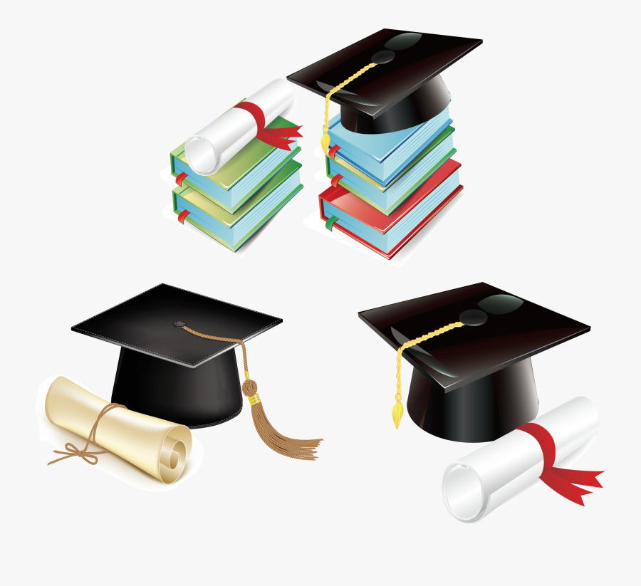 Transparent Graduate Hat Png - Sombrero De Egresado, Transparent Clipart