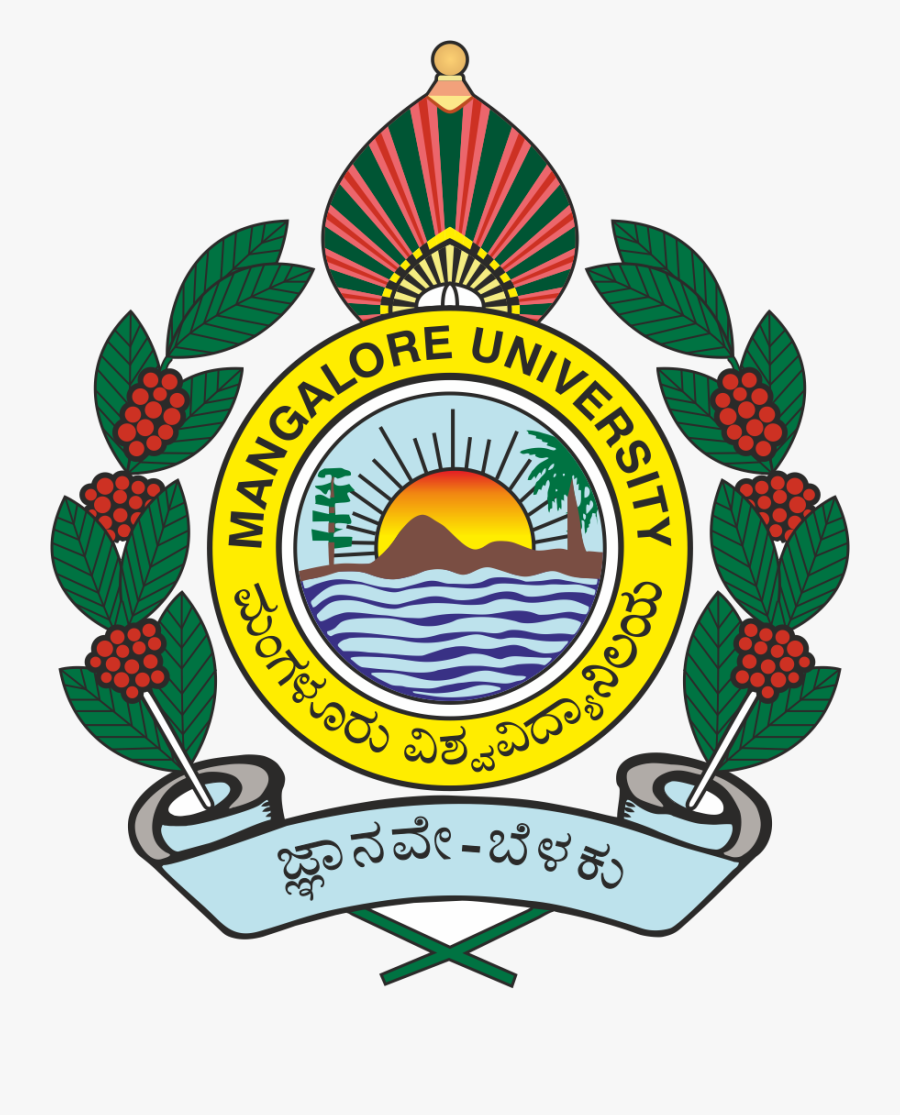 Emblem - Mangalore University Result 2019 April May, Transparent Clipart