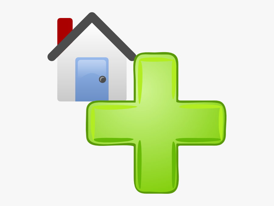 Add Property Clip Art - House Clip Art, Transparent Clipart