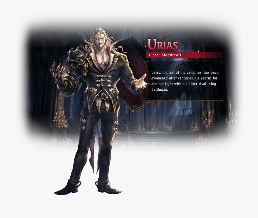 Clip Art Character World Urias Class - Urias Shadowverse, Transparent Clipart