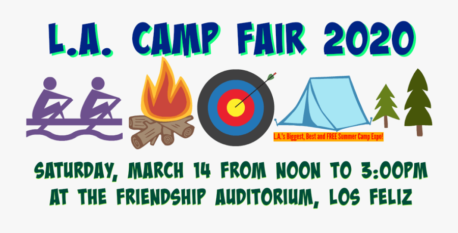 Horizontal Picture Highlighting The La Camp Fair On, Transparent Clipart