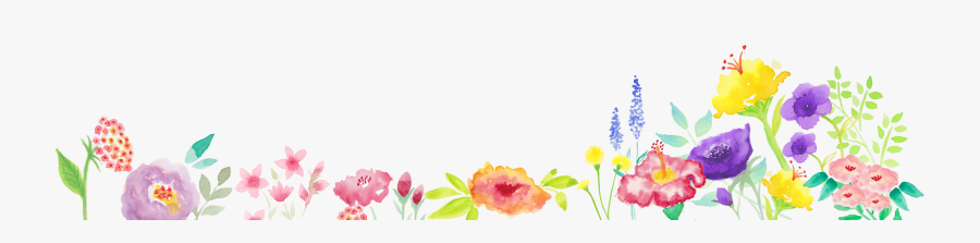 Bottom Flower Design Png, Transparent Clipart