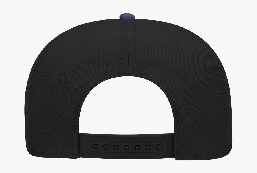 125 978 110303 Snapback Cap Purple Black Black - Baseball Cap, Transparent Clipart