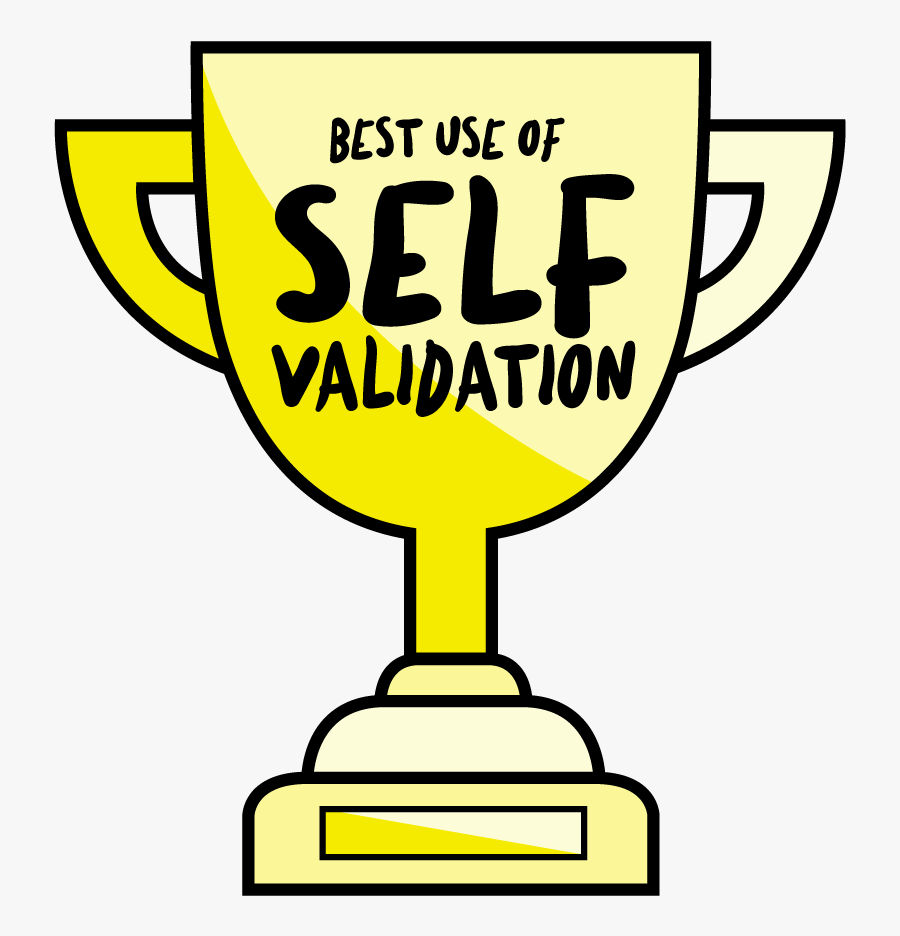 And The Award Goes To Your Self Esteem, Transparent Clipart