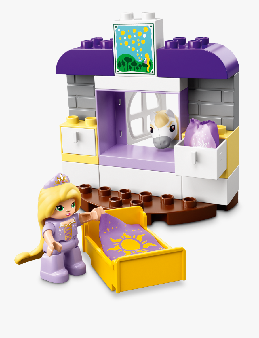 Clip Art Rapunzels Tower Toy - Lego Duplo Aranyhaj, Transparent Clipart