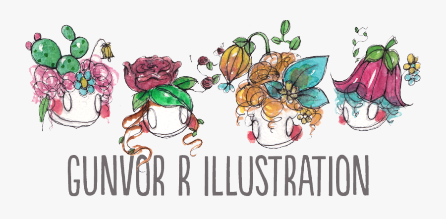 Gunvor Tegner - Cartoon, Transparent Clipart