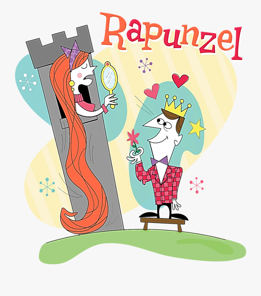 Transparent Rapunzel Png - Cartoon, Transparent Clipart