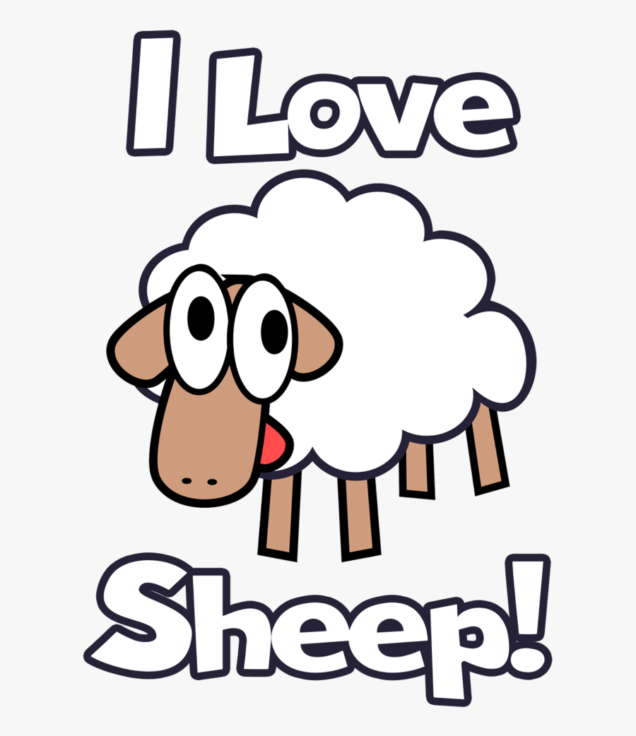 Banter I Love At Cotton Cart Ⓒ - Cartoon Lamb Png, Transparent Clipart