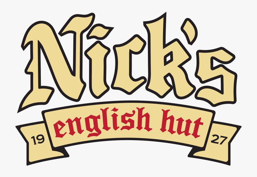 Hut Clipart Poultry House - Nick's English Hut Logo, Transparent Clipart