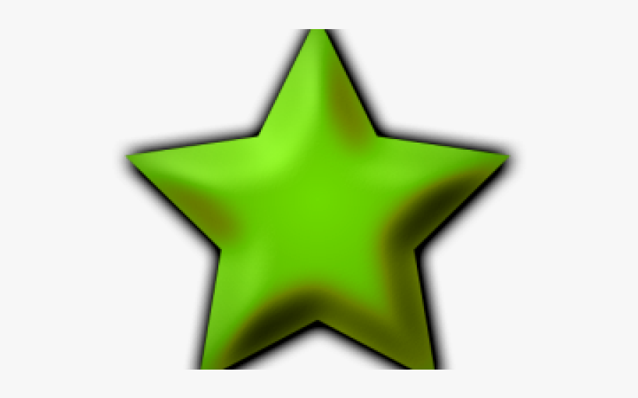 Green Star Images - Star Green, Transparent Clipart