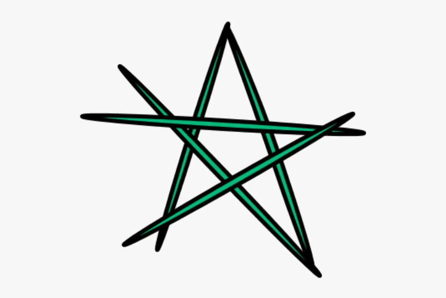 Greenstar - Clip Art, Transparent Clipart