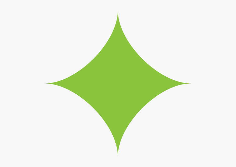 Green Star Rating - Circle, Transparent Clipart