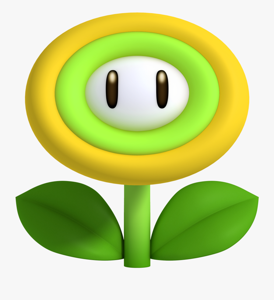 Star Clipart Tideas - Fire Flower Mario Png, Transparent Clipart